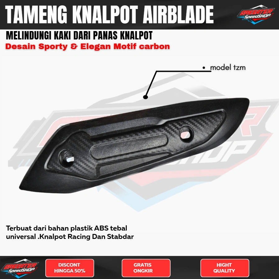 Tameng knalpot. airblade, vario Project VArio led old new