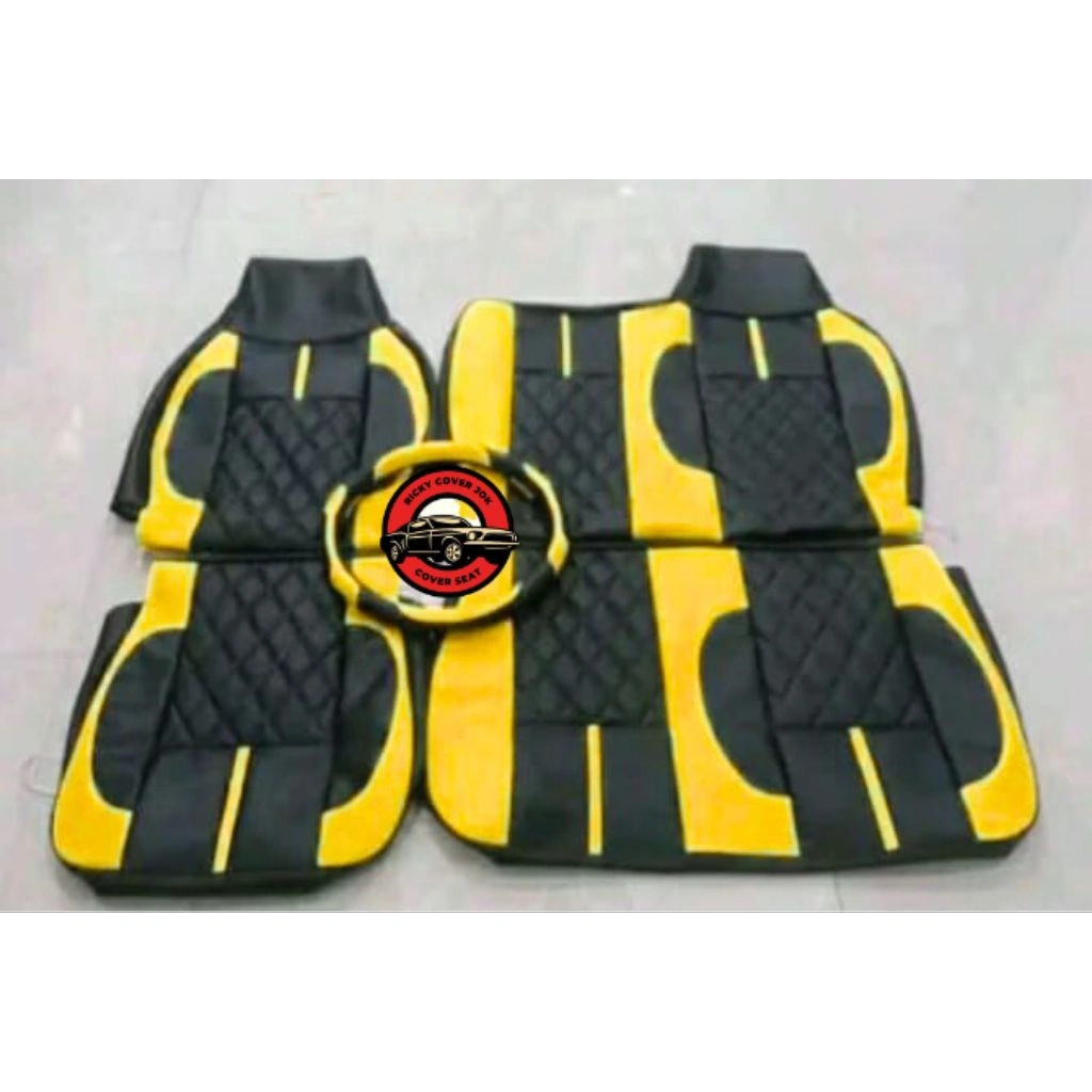 Sarung jok mobil truck canter/ragasa/dyna/elf macan/giga motif c COD
