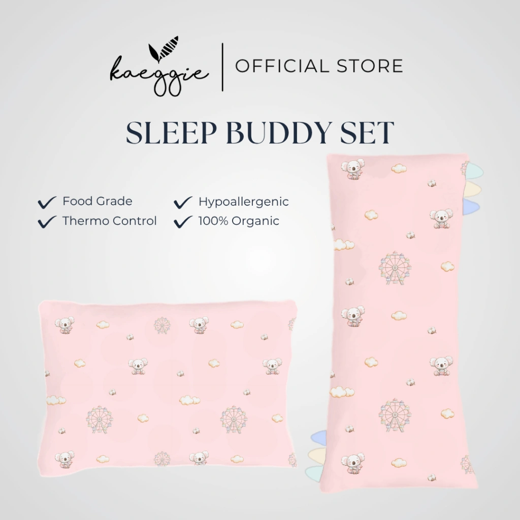 KAEGGIE - Signature Bundling Set - Bantal Bayi Anak - FoodGrade Insert