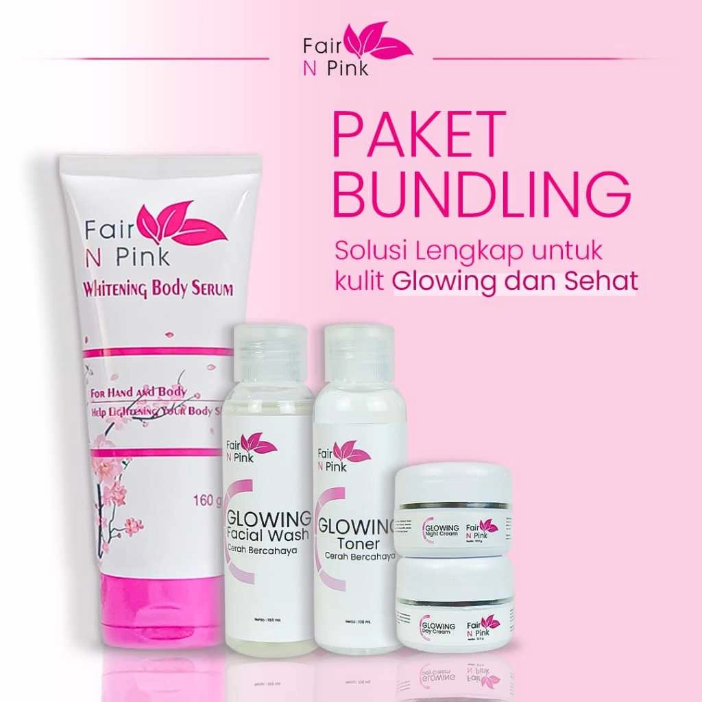 Paket Bundling Glowing Set + Body Serum
