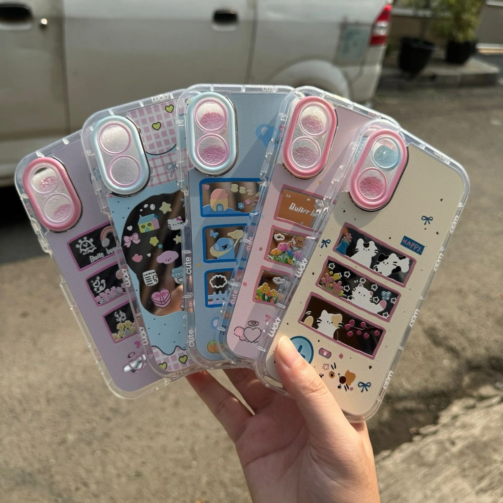 Softcase Lucky Cute For Oppo A53 A38 A18 A16 A17 A17K A57 A77S A3X A54 A33