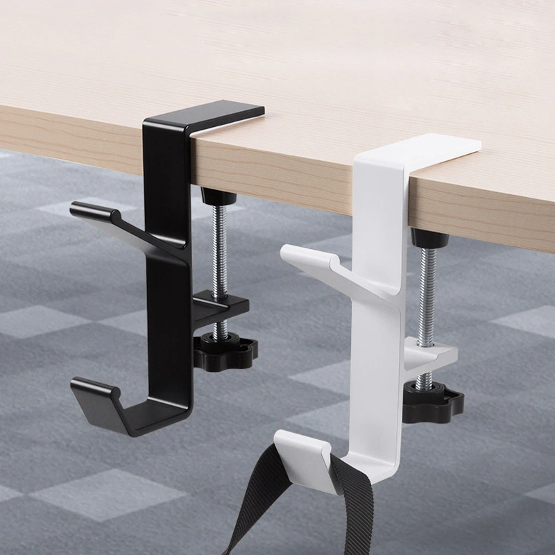 Stand Headset Headphone Gantungan Meja Portable Meja Multifungsi Table Hook Removable Table Hook Tas Gantungan Meja Lepas