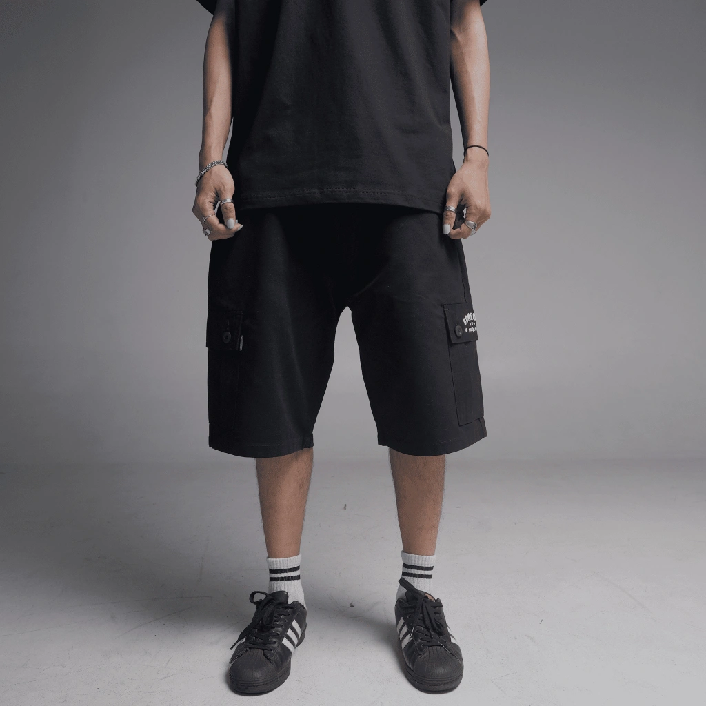 Someone Short Cargo "Someone Writing" Black