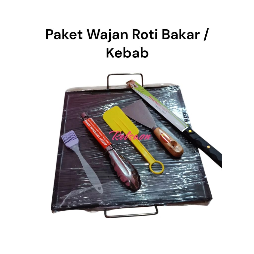 Paket Hemat Wajan Roti Bakar Kebab Burger