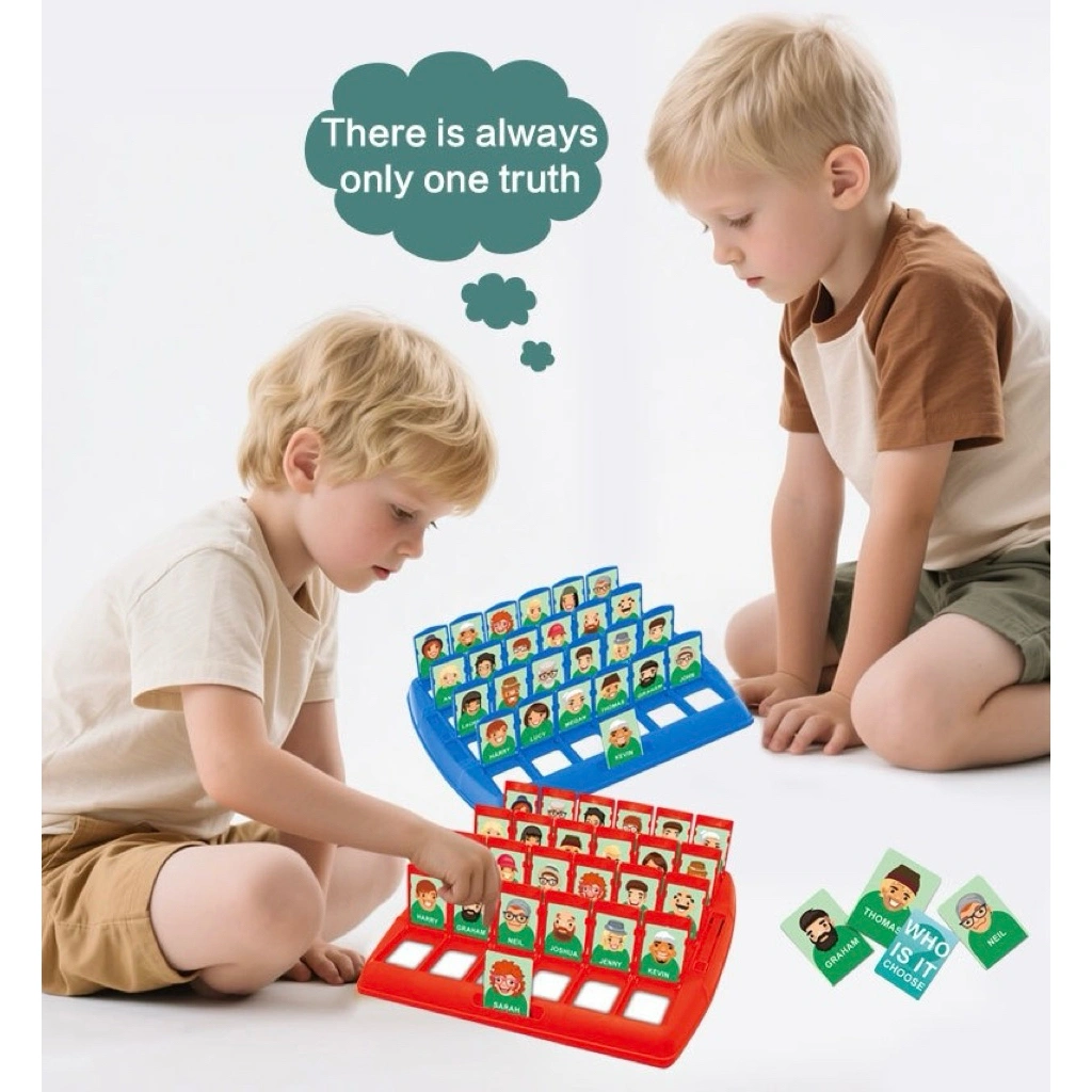 Who Is It Board Game/Mainan Edukasi Anak/Family Game/Viral Game/Education Toys