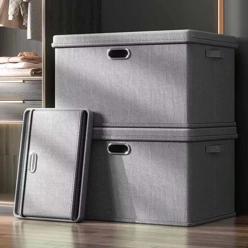 Asrama + Rumah｜Storage box dan tutup berkapasitas besar - Container box Asrama Dapat Dilipat - Organizer box Luar Ruangan - Kotak Penyimpanan Mainan - Kotak Buku Multifungsi - Kontainer box serba-serbi