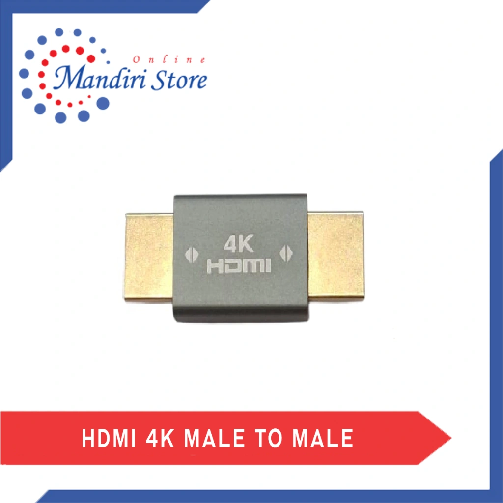 HDMI Connector Adapter Male To Male 4K/8K Straight