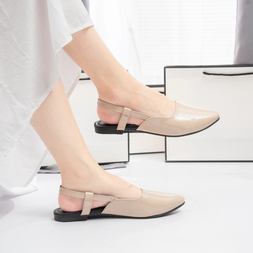 Holic Rara 01 Sepatu Wanita Flatshoes Sepatu kerja Sepatu Mengkilap