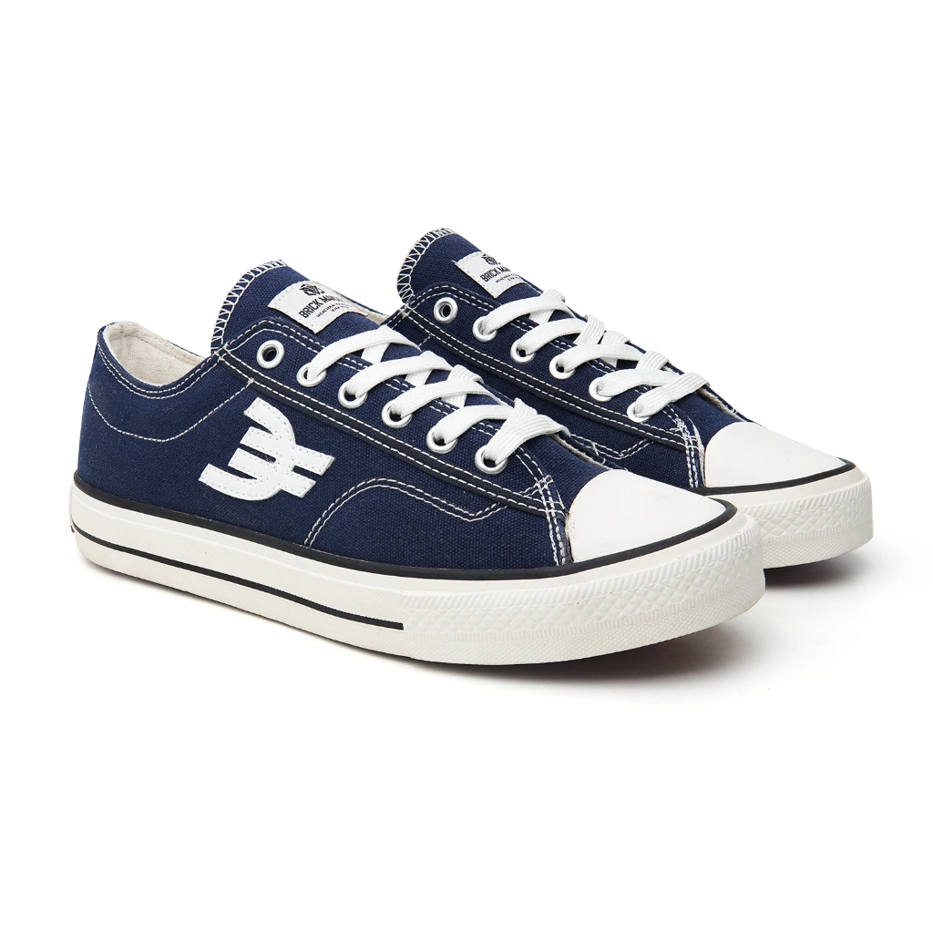 Brick Mansions - Ultimate Navy Sepatu Sneakers Casual Pria Wanita