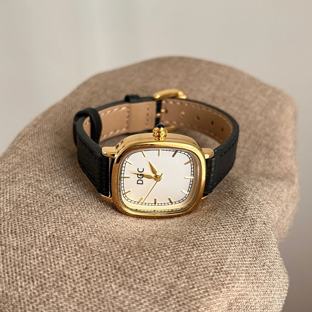 DGC W517 Jam Tangan Wanita  Korean Square Thin Belt Small Student Simple Temperament Quartz Watches COD