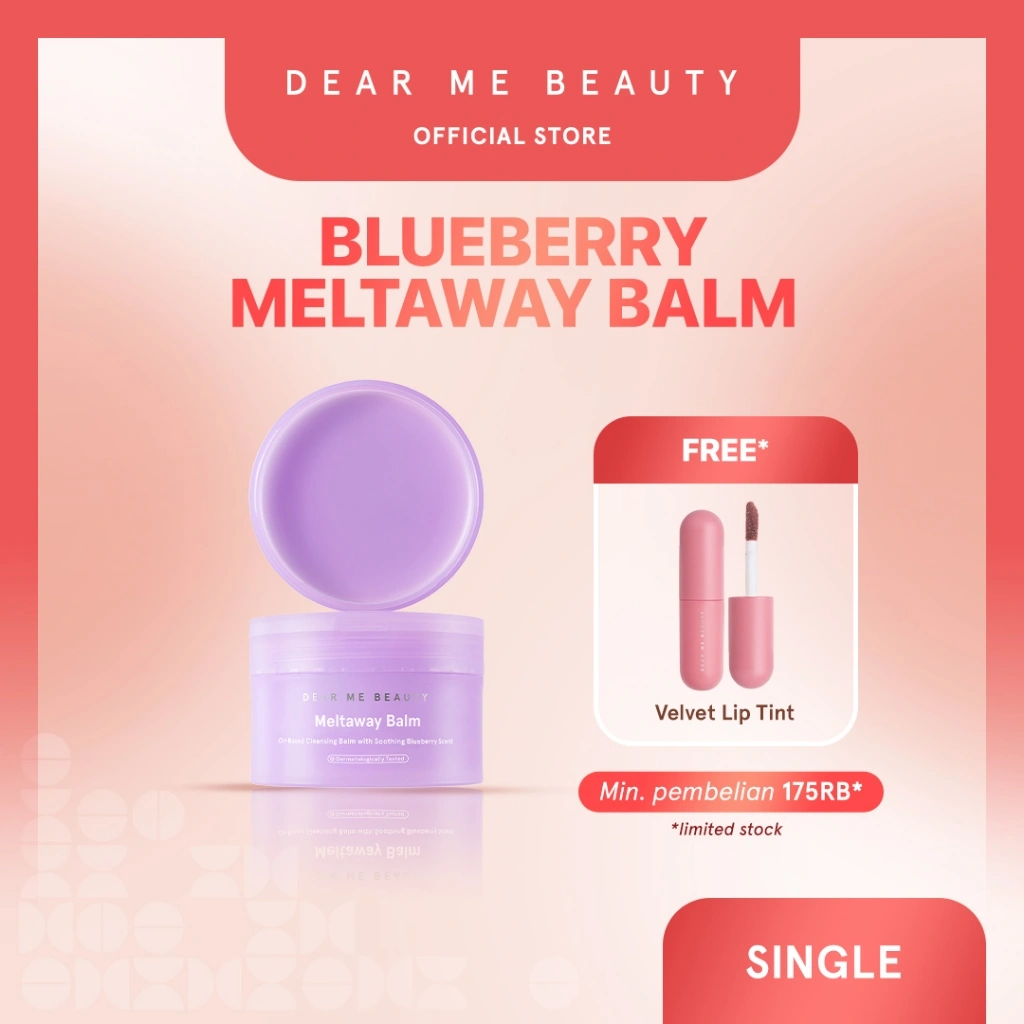 Dear Me Beauty Cleansing Balm - Meltaway Balm Blueberry (Hyaluronic Acid)