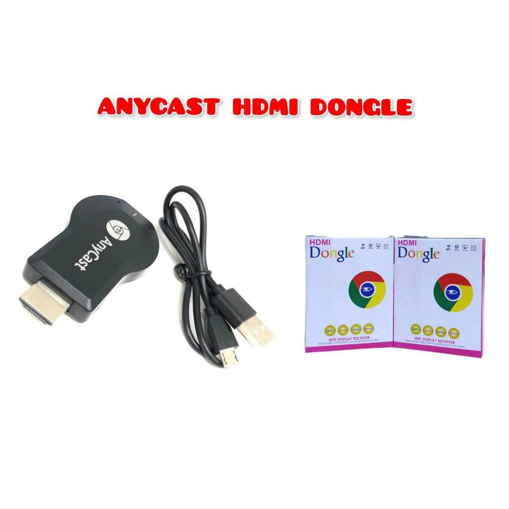HDMI Dongle Anycast Chromecast Wifi wireless streaming media player andoid ios receiver