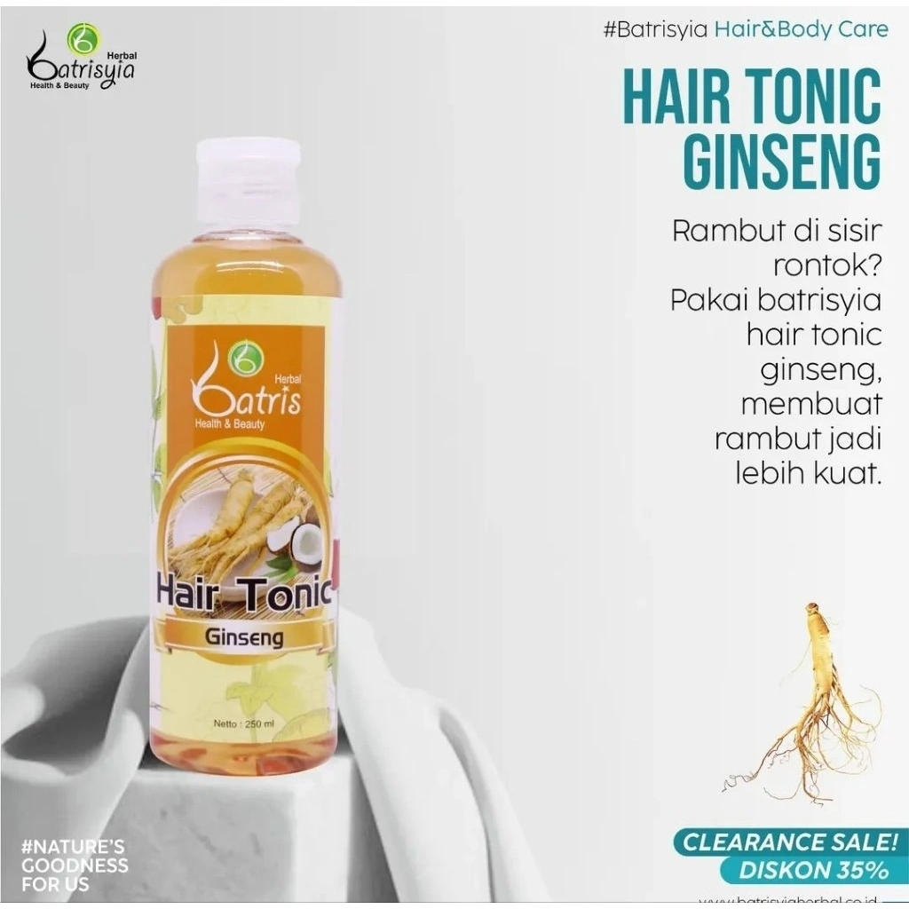 Batris Hair Tonic Ginseng 250ml