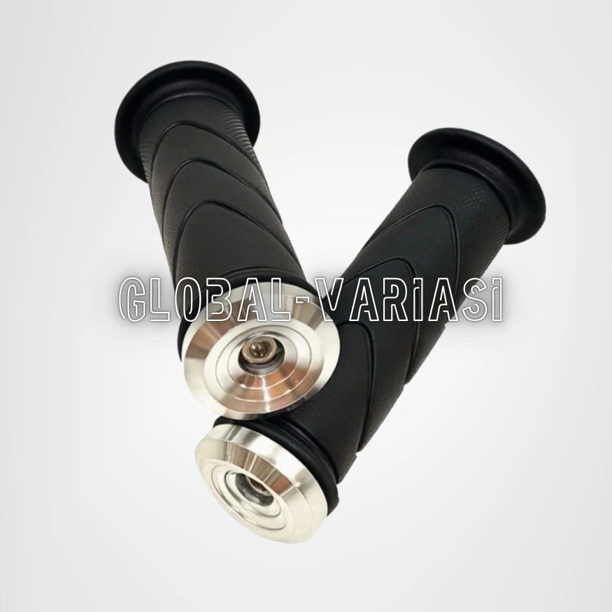 Paket Murah Sepasang Handgrip Grip Honda + Jalu stang Model Heng Pipi Spiral Universal Matic Bebek Vario Mio Soul beat supra Scoopy Nmax Pcx Aerox dll