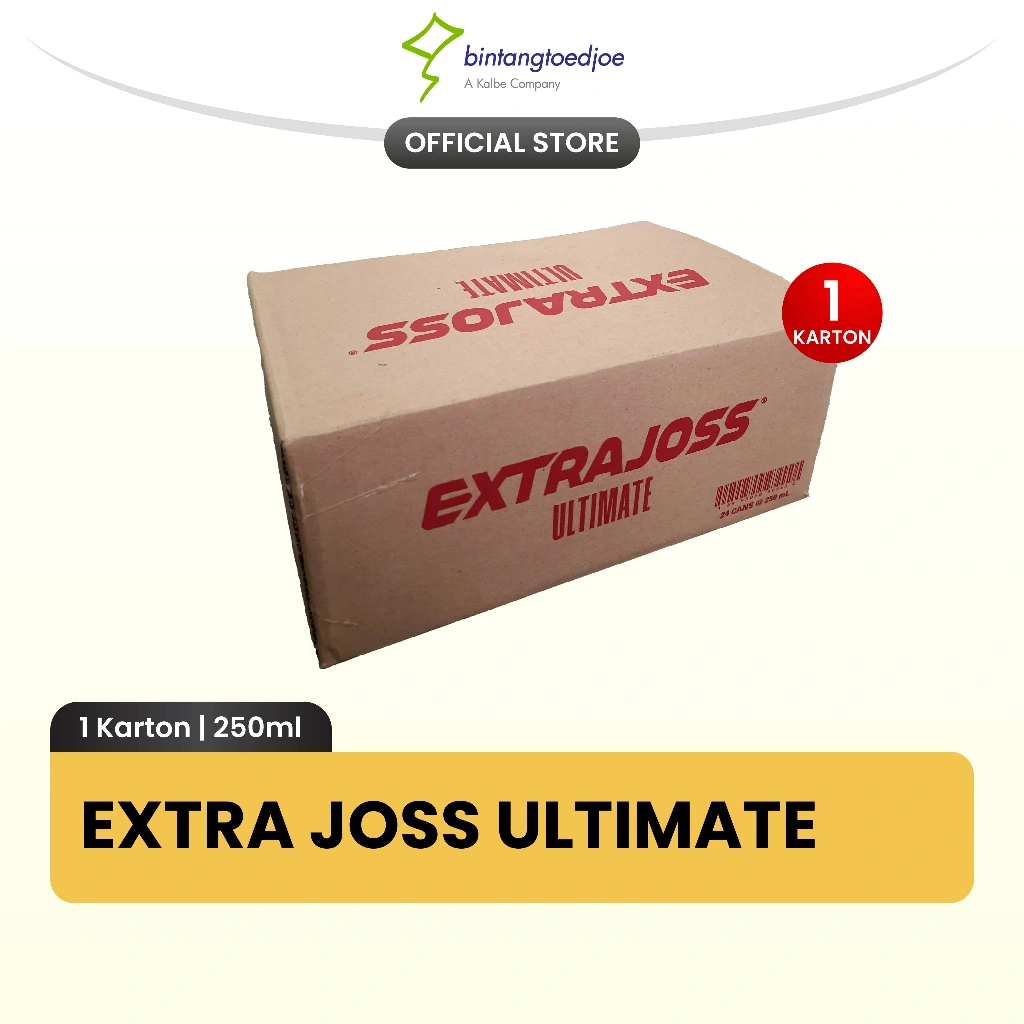 Extra Joss Ultimate 1 Karton - Energy Drink, Green Coffee, dan Less Sugar