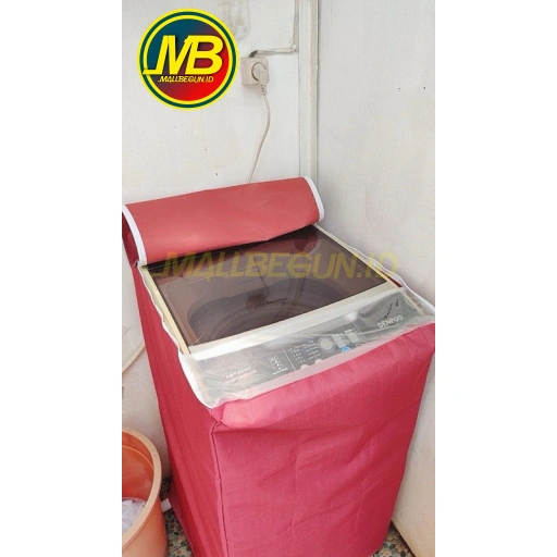 cover mesin cuci WASHING MACHINE SATU TABUNG bukaan atas/ANTI AIR ANTI DEBU ANTI ROBEK