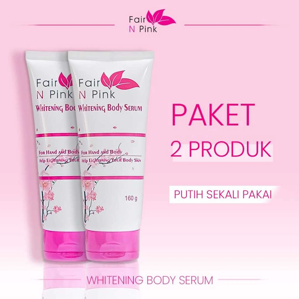 Paket 2 Serum Pemutih Tubuh Tone Up Body Serum Hand Body Lotion Losyen Memutihkan