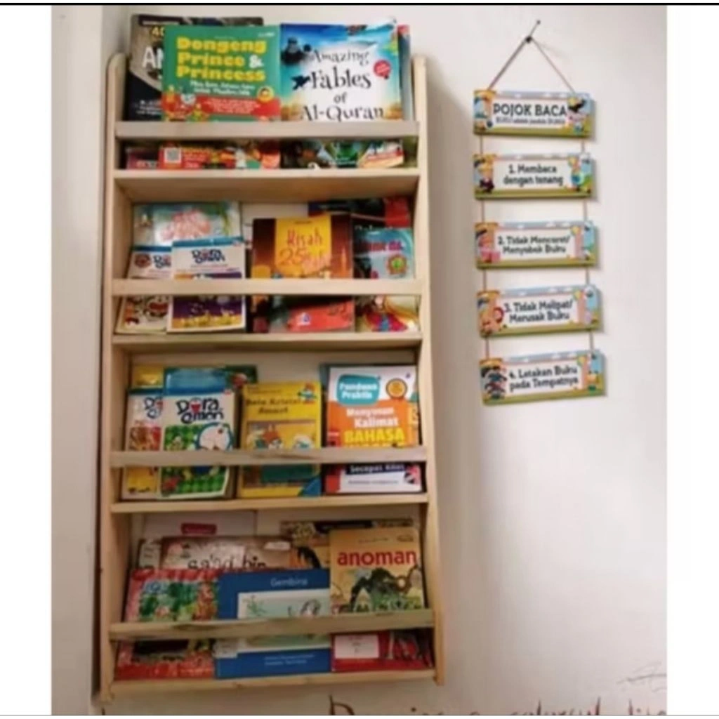 rak buku, rak buku tempel dinding, rak estetik, rak minimalis, rak estetik, rak dapur