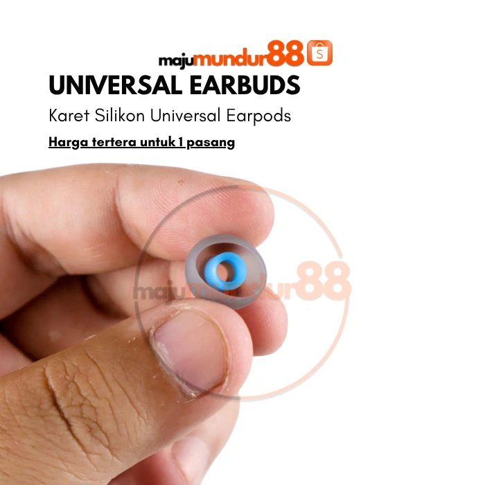 Karet Silikon Pengganti In-Ear earphone / Eartips / Earbud / Earbuds