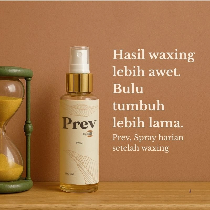 CoolSugar Prev - Soothing Spray After Waxing - Bulu Tumbuh Lebih Lama dan Mencegah Ingrow Hair