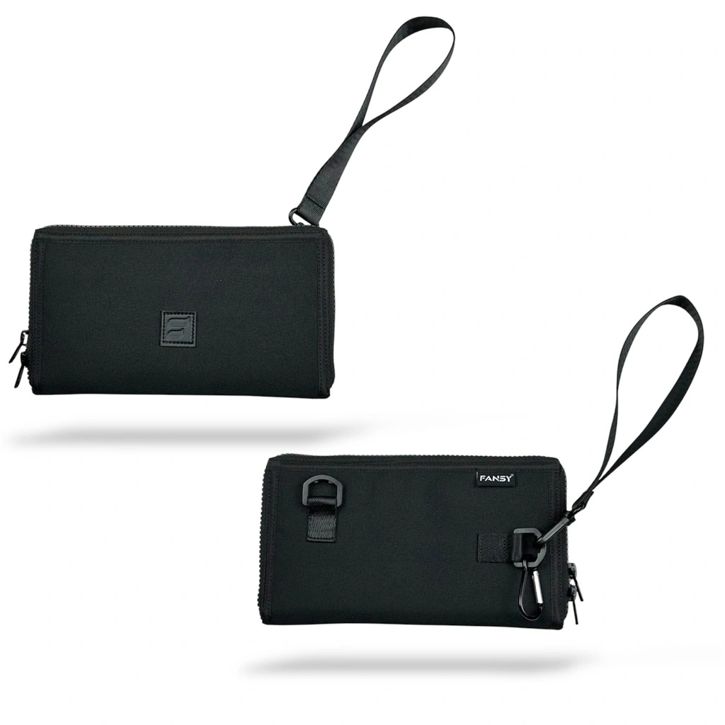 Fansy Kellan Dompet Pria wanita 3 in 1 Slingbag Clutch multifungsi waterproof