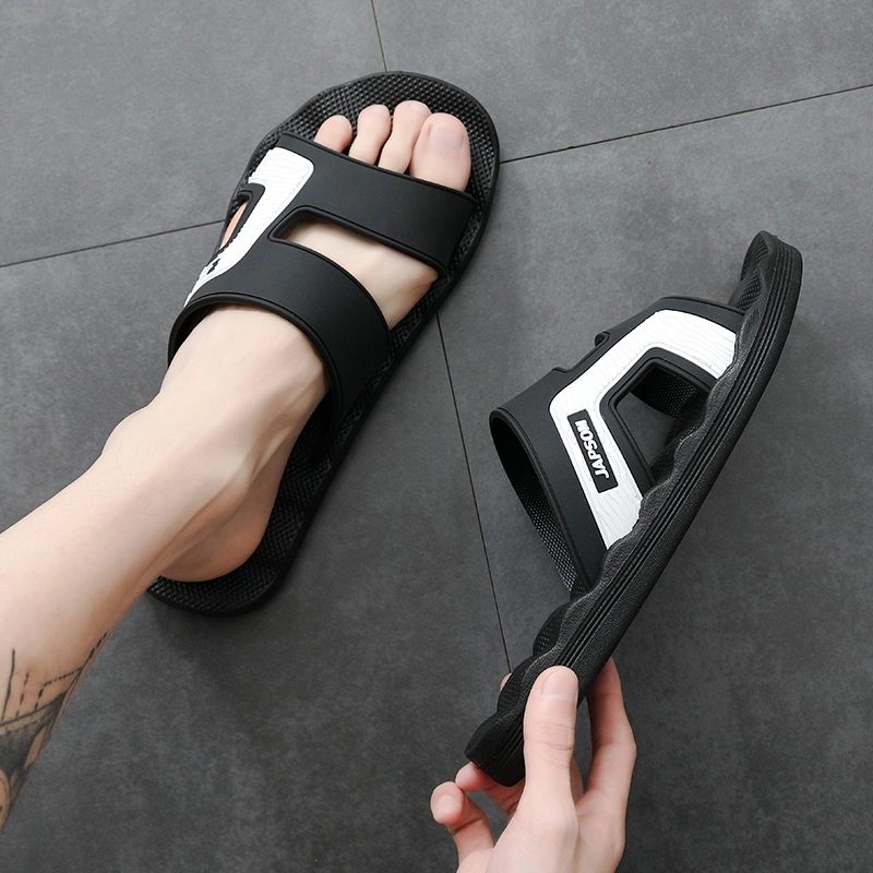 DREAM TALE Sandal Kasual Pria Sandal Pantai Antiselip Untuk Sol Empuk Sandal Cowok Trendi