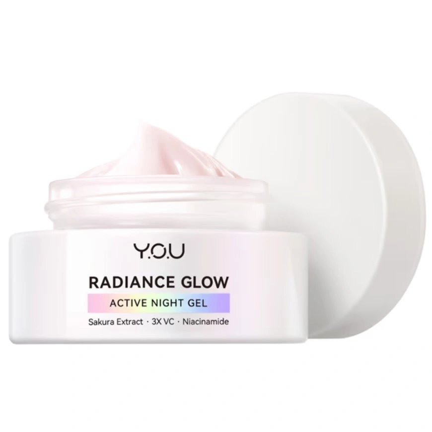 YOU Radiance Glow Active Night Gel 30 g - Krim malam / Pelembab mencerahkan