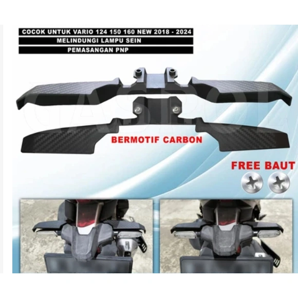 PELINDUNG COVER SEN VARIO 125 150 160 ABS CBS OLD NEW 2018-2024 VARTECH PROTECTOR LIGHT IBAGS MOTOSHOPS