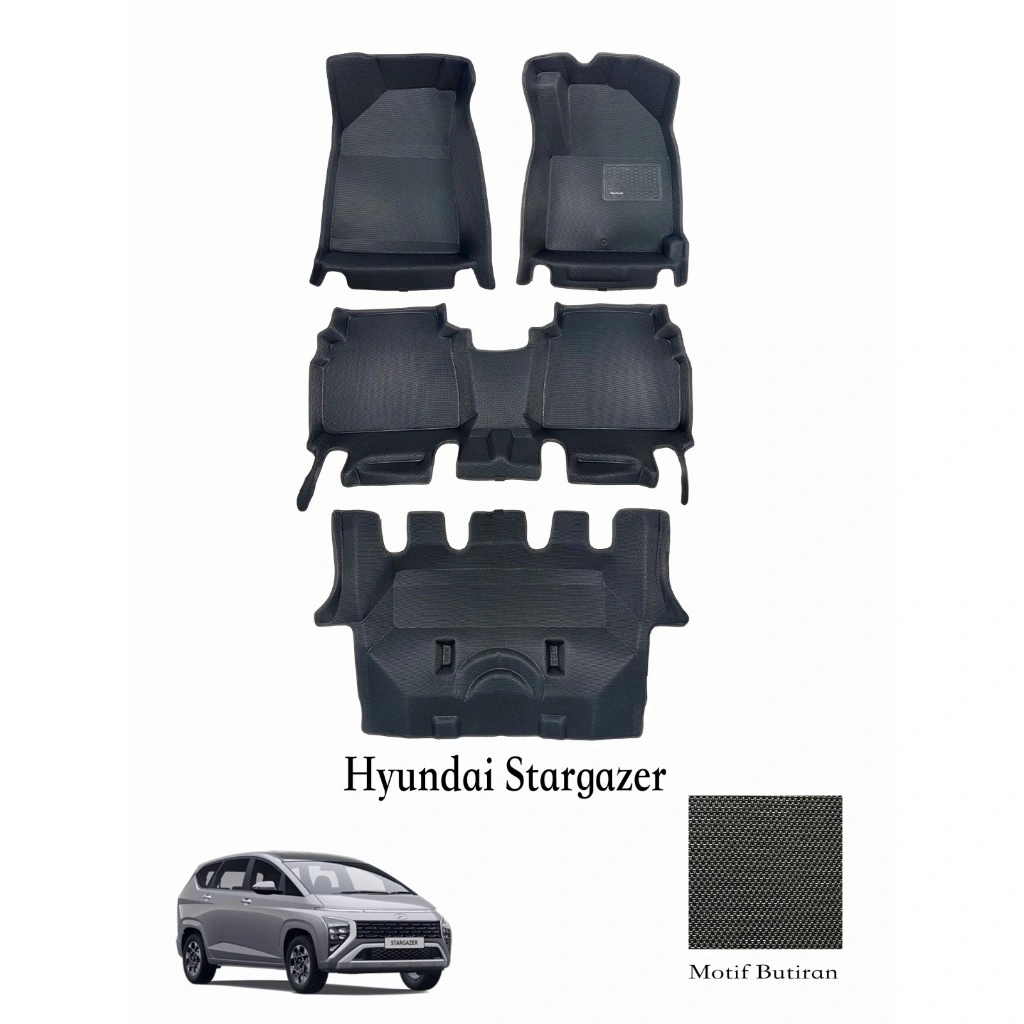 Karpet Mobil MISIMA Hyundai Stargazer Anti Air+Anti Slip Premium Quality