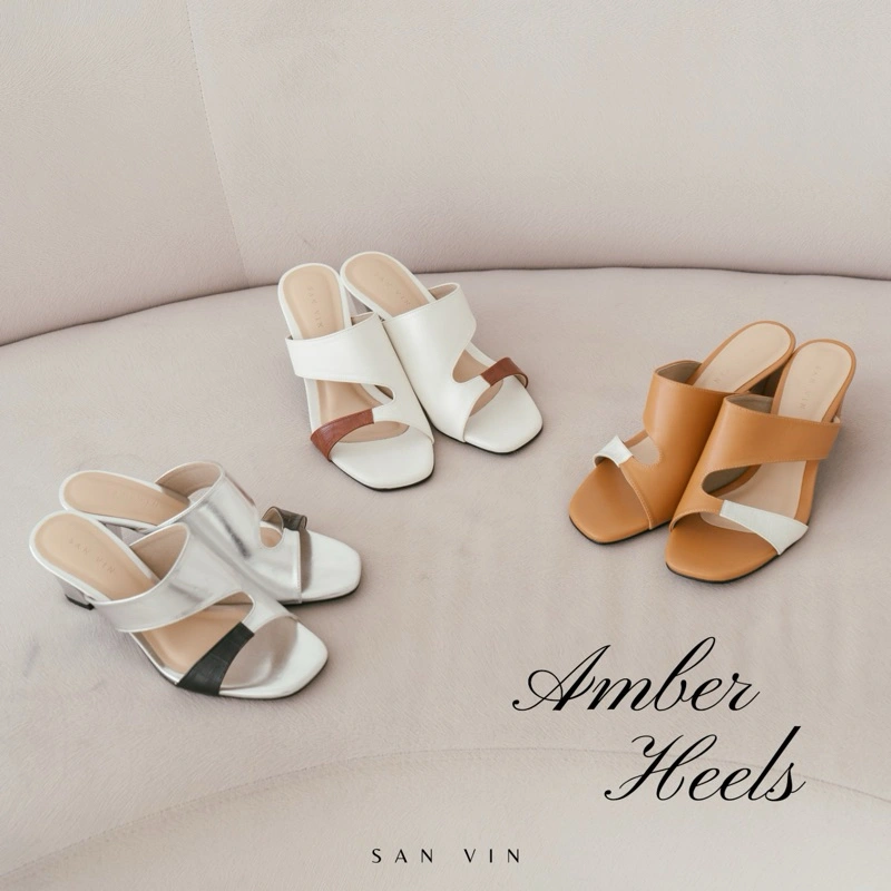 SANVIN Shoes | AMBER Blok Heels 6.5cm / Block Heels Wanita