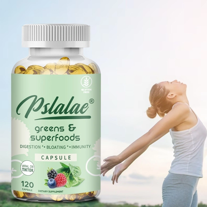 Mengandung: Spirulina Organik, Chlorella, Wheatgrass, Probiotik, Enzim Pencernaan dan Antioksidan untuk mendukung kekebalan dan kesehatan