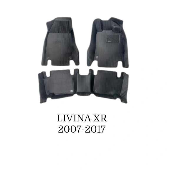 MISIMA Karpet 5D Nissan Livina X-Gear 2007-2017 - Anti Slip, Tahan Air & Mudah Dibersihkan