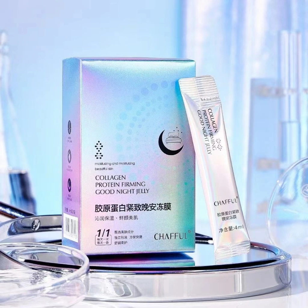 Masker Tidur Pengencang Kolagen Melembapkan dan Menghidrasi Tanpa Bilas 4ml/20 sachet