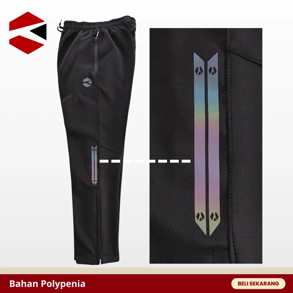 SPORTYTO - Celana Panjang Pria Wanita Training Olahraga Track Pants