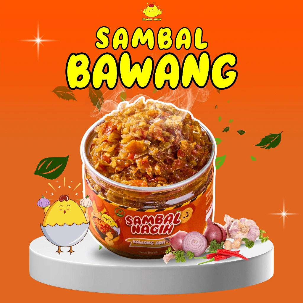Sambal Nagih - Sambal Geprek Bawang