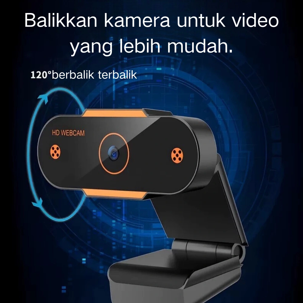Wireless PC Laptop Kamera 4K USB Microphone Video Meeting Webcams Untuk Broadcast Live External 1080P Full HD