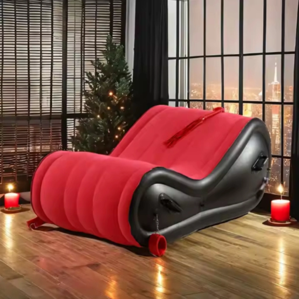 Sofa Bed PVC Untuk  Pasangan Furniture Air Cushion  Chair For Couples
