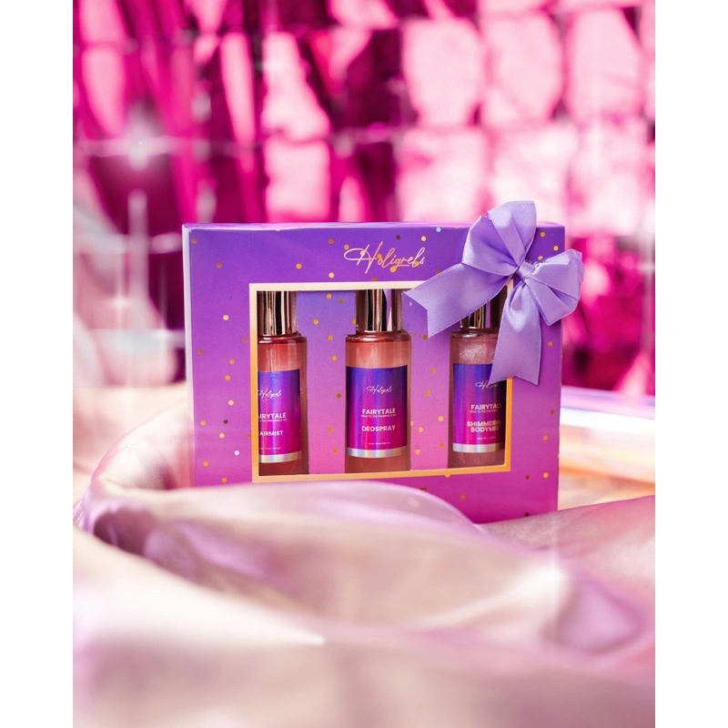 Holigrels Parfume Gift Set Head to Toe Series | Bodymist Deospray Hairmist by Holigrel Skincare untuk Hadiah Pack untuk Kado ulang tahun Hampers Seserahan Hadiah