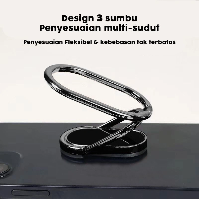 Magic Ring Holder mobile Phone - magnetic phone ring holder bisa untuk semua hp model cincin hp