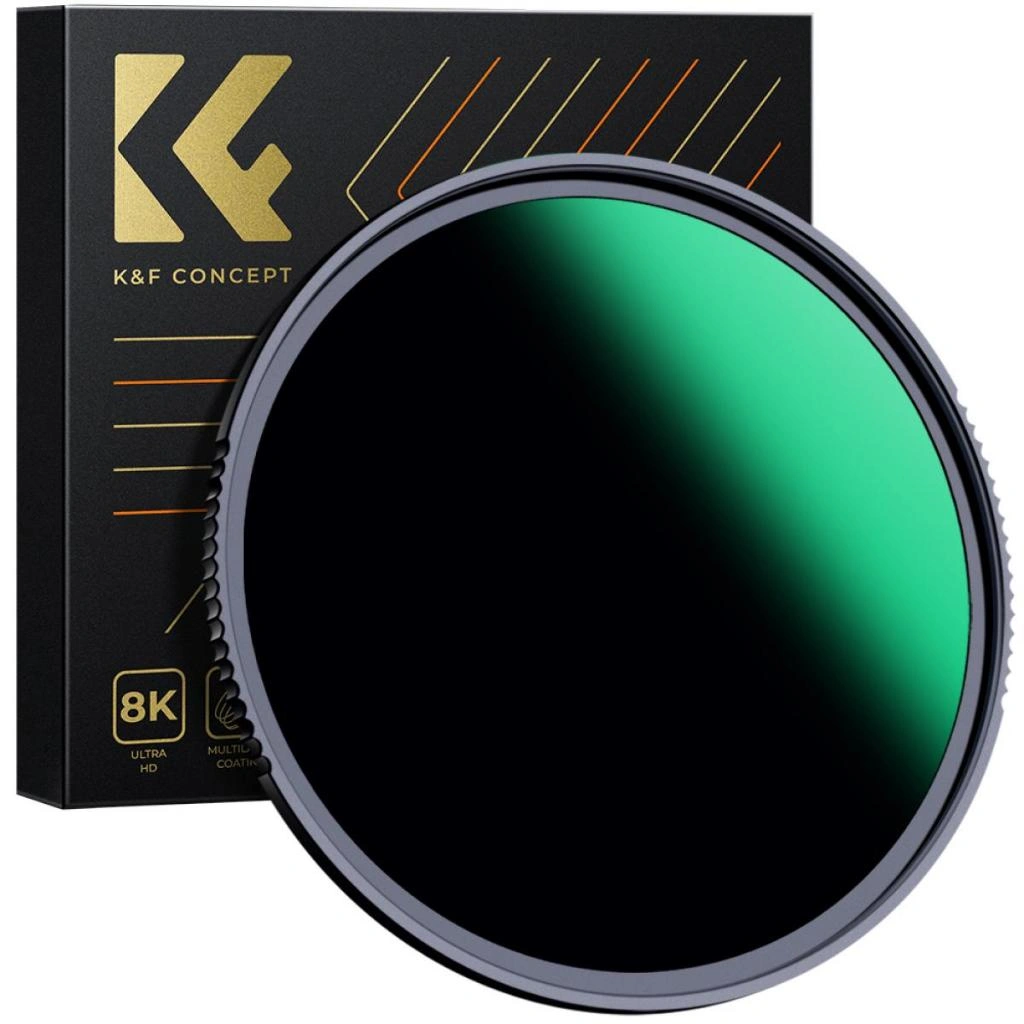 K&F Concept ND Filter ND1000 (10 Stop) Lens Filter 28 Multi-Layer Coatings Scratch Resistant