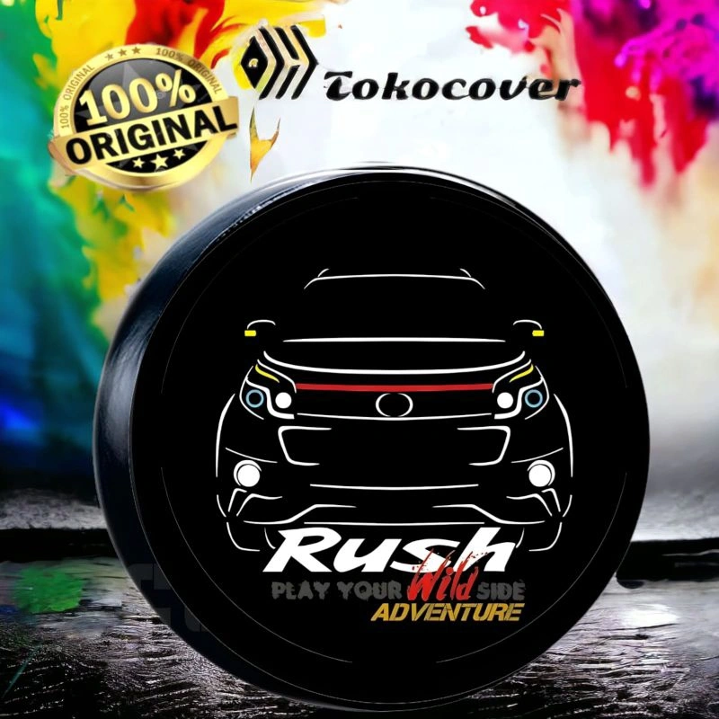 SARUNG BAN rush Anti luntur hitam pekat kulit sintetis tebal tahan lama