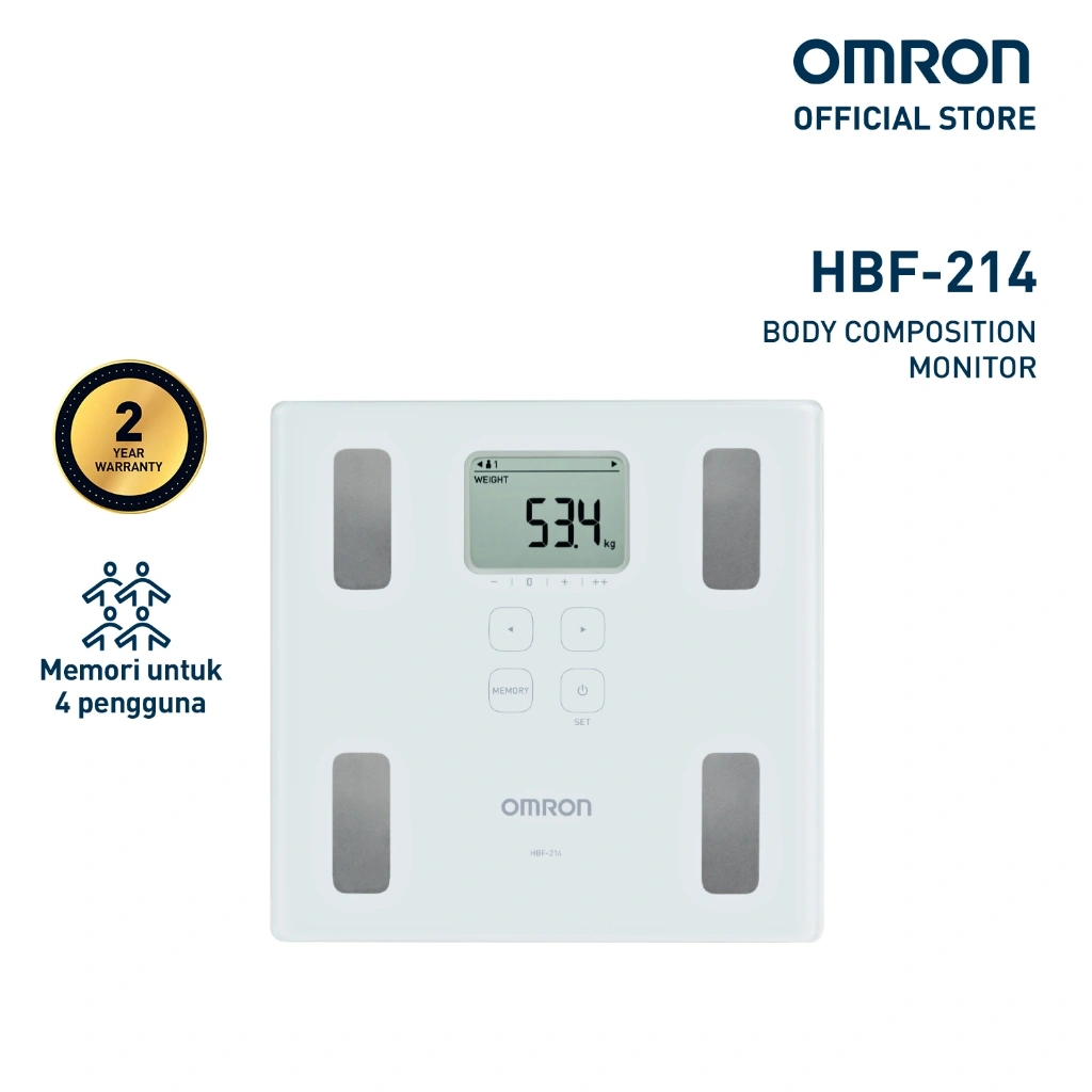 Omron Karada Scan HBF 214 Timbangan Digital