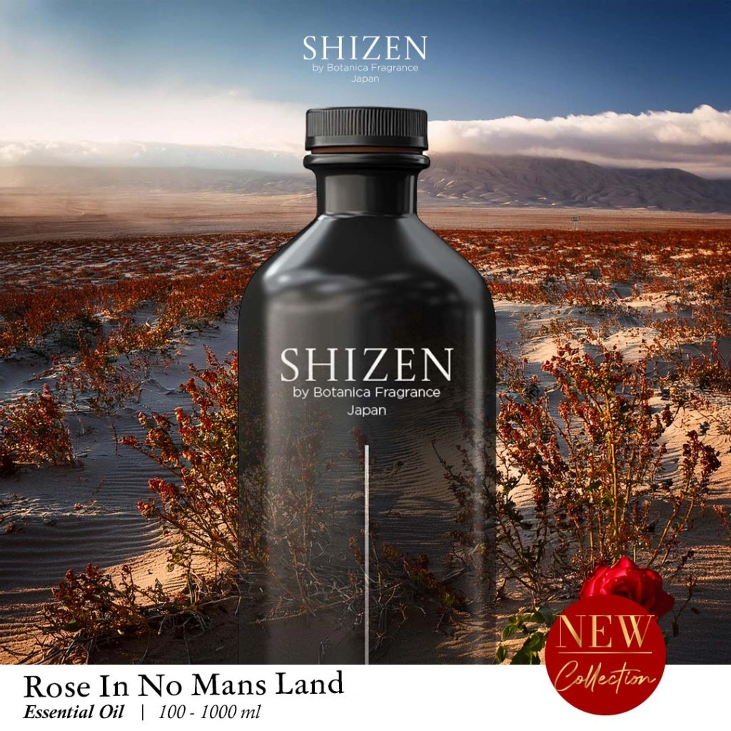 Rose in no mans land Fragrance Oil Shizen Refill / Isi Ulang Fragrance Diffuser Mesin Aromatherapy