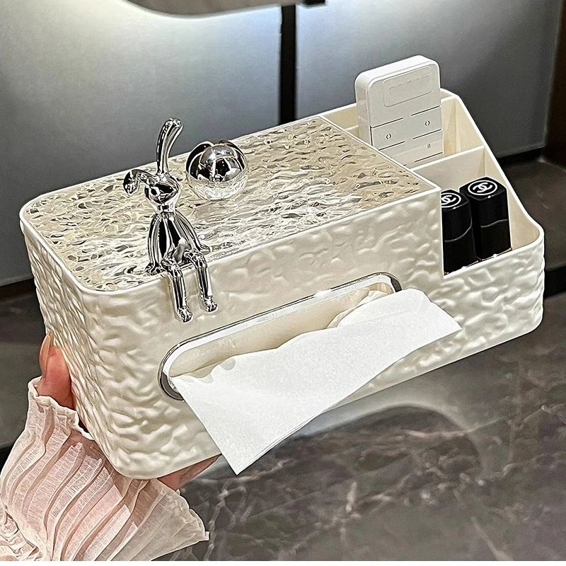 Eropa putih kotak handuk kertas/Kotak Tisu Mewah Tempat/Tisu Kotak Makeup /Rumah Ruang Tamu Kamar Tidur Laci Kotak Tisu /Kotak Penyimpanan