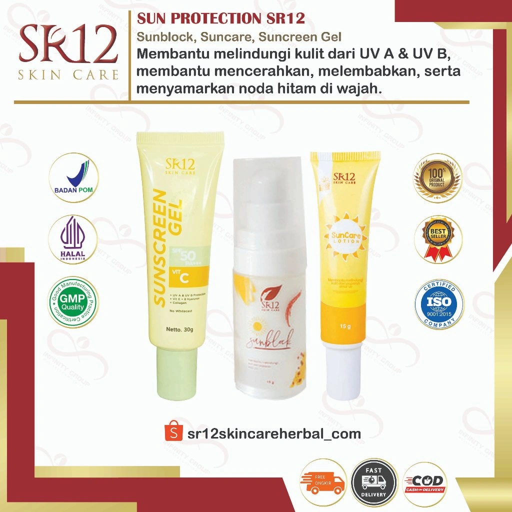 SUN PROTECTION SR12 - Suncare Lotion | Sunblock | Suncreen Gel