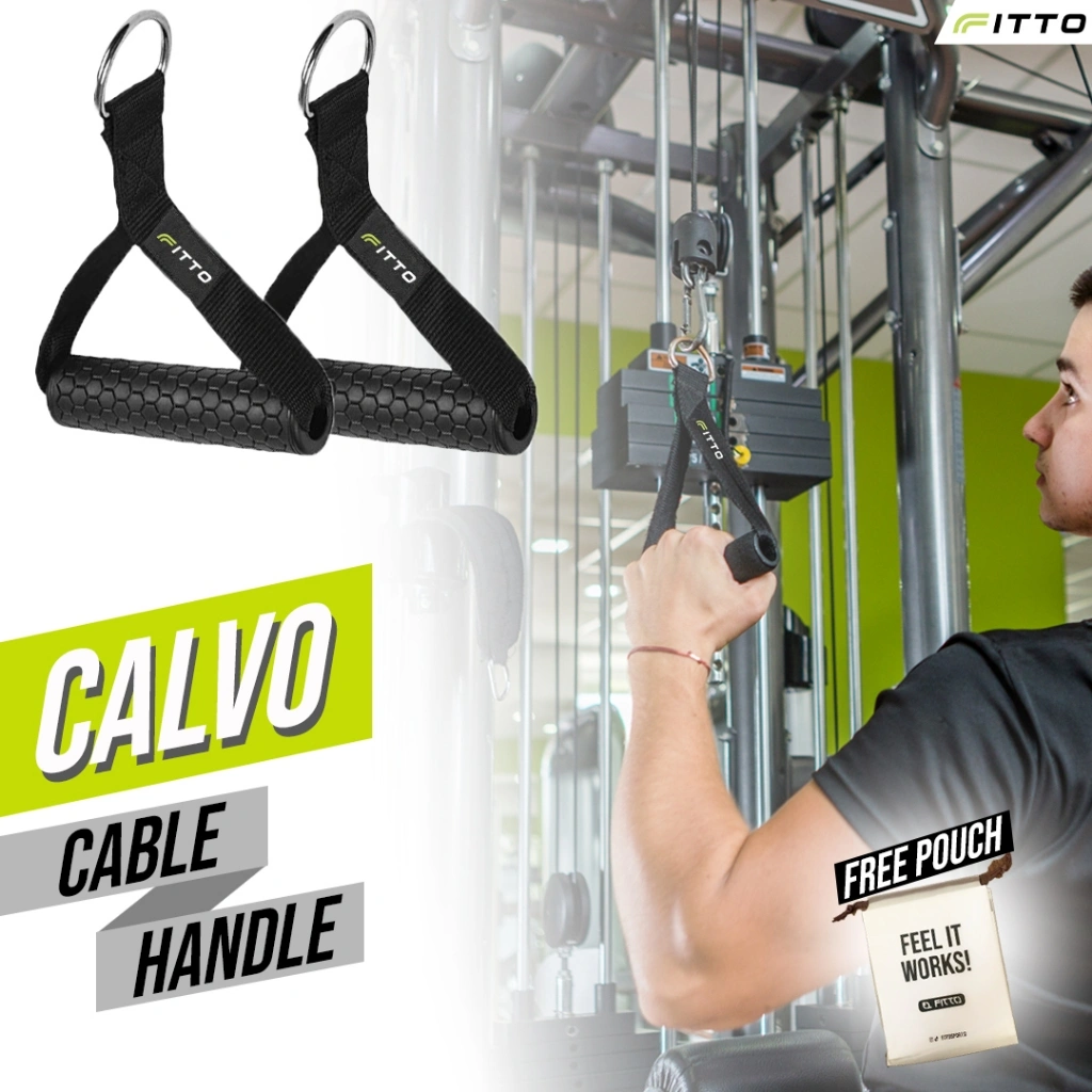 FITTO CALVO Cable / Pull Handle Resistance Attachment Tali Pegangan