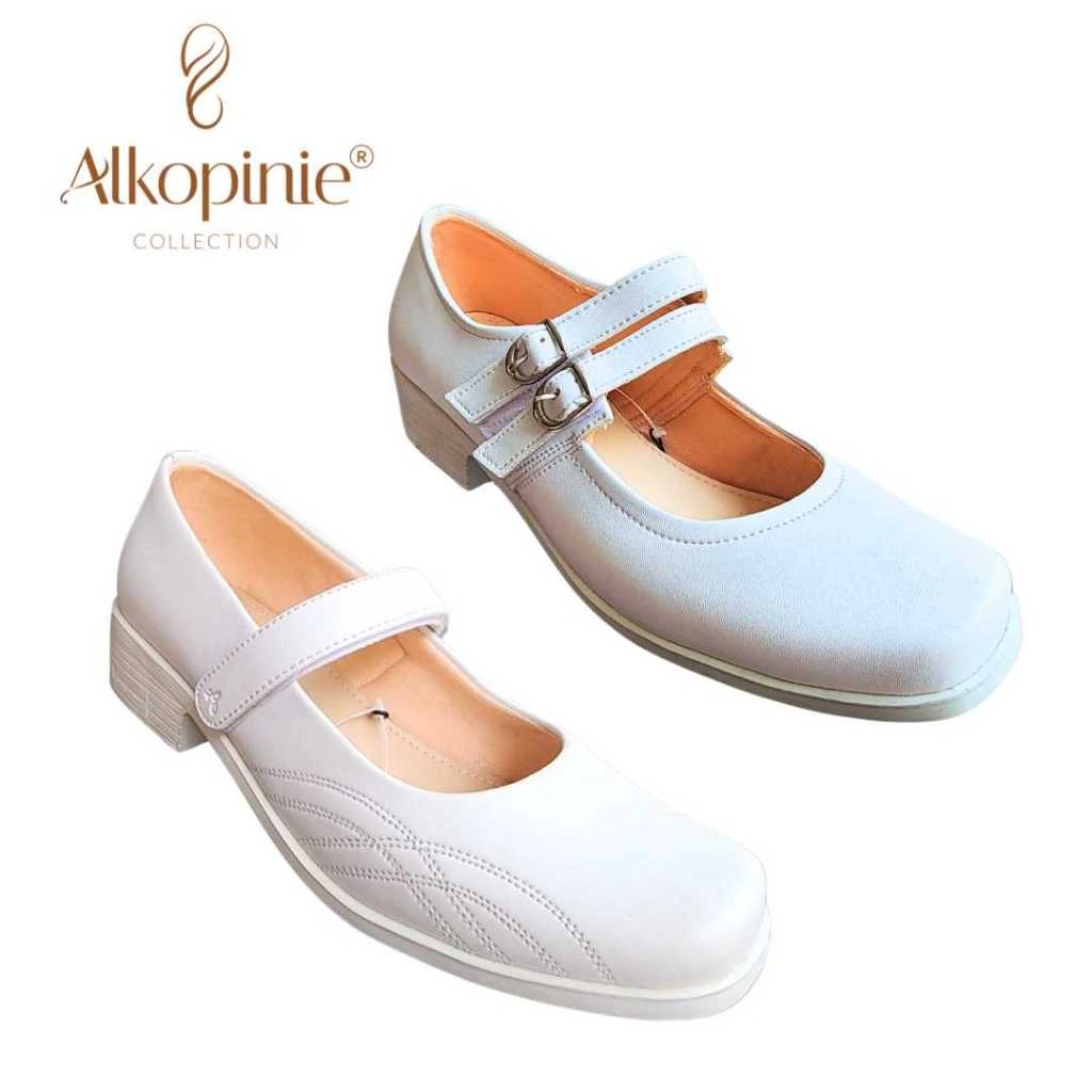 Alkopinie Collection - Fantovel Putih  305, 311  Sepatu Wanita Kerja Upacara 3cm Empuk Ringan Tidak licin.