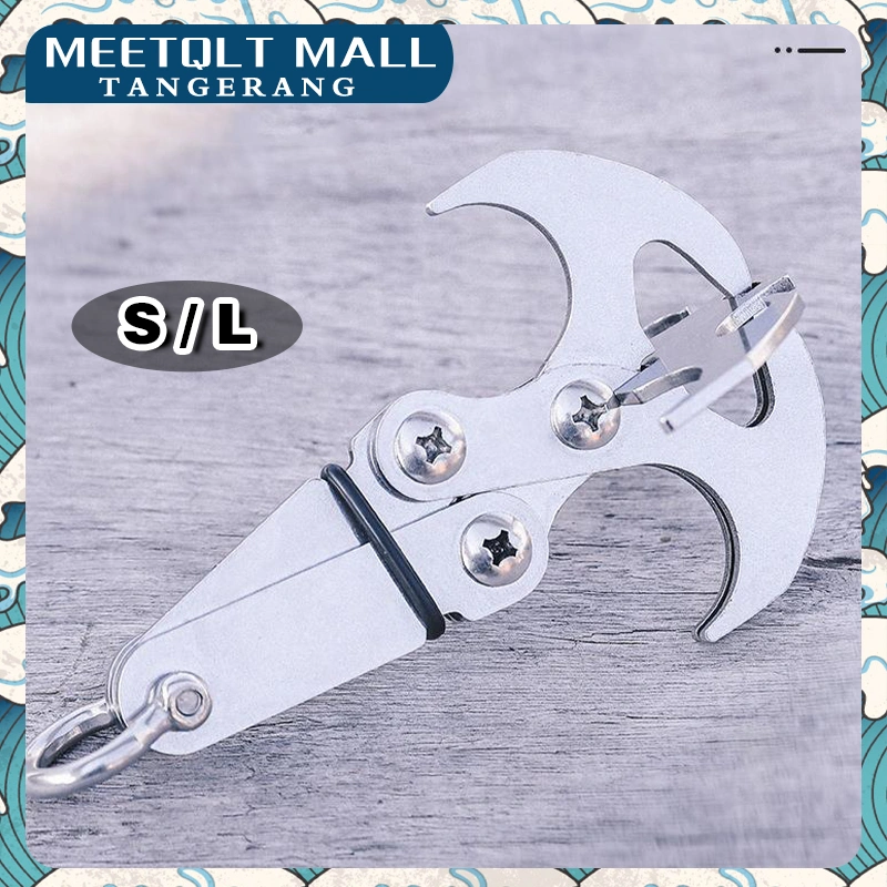 Climbing Claws Rescue Tool-Gravity Hook Silver-Survival Outdoor Climbing Claw