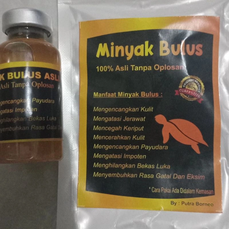 Minyak Bulus / Minyak Bulus Kalimantan / Mengencangkan Kulit _ Perawatan Wajah Dan Badan