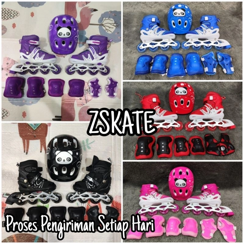 READY SEMUA WARNA DAN UKURAN / Sepatu Roda Anak Lengkap / Sepatu Roda Bajaj / Bonus SETTING RODA BAJAJ BISA REQUEST